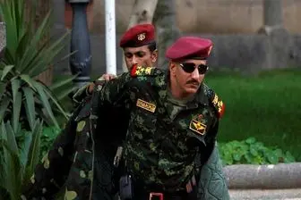 رؤیت برادر زاده علی عبدالله صالح با لباس نظامی