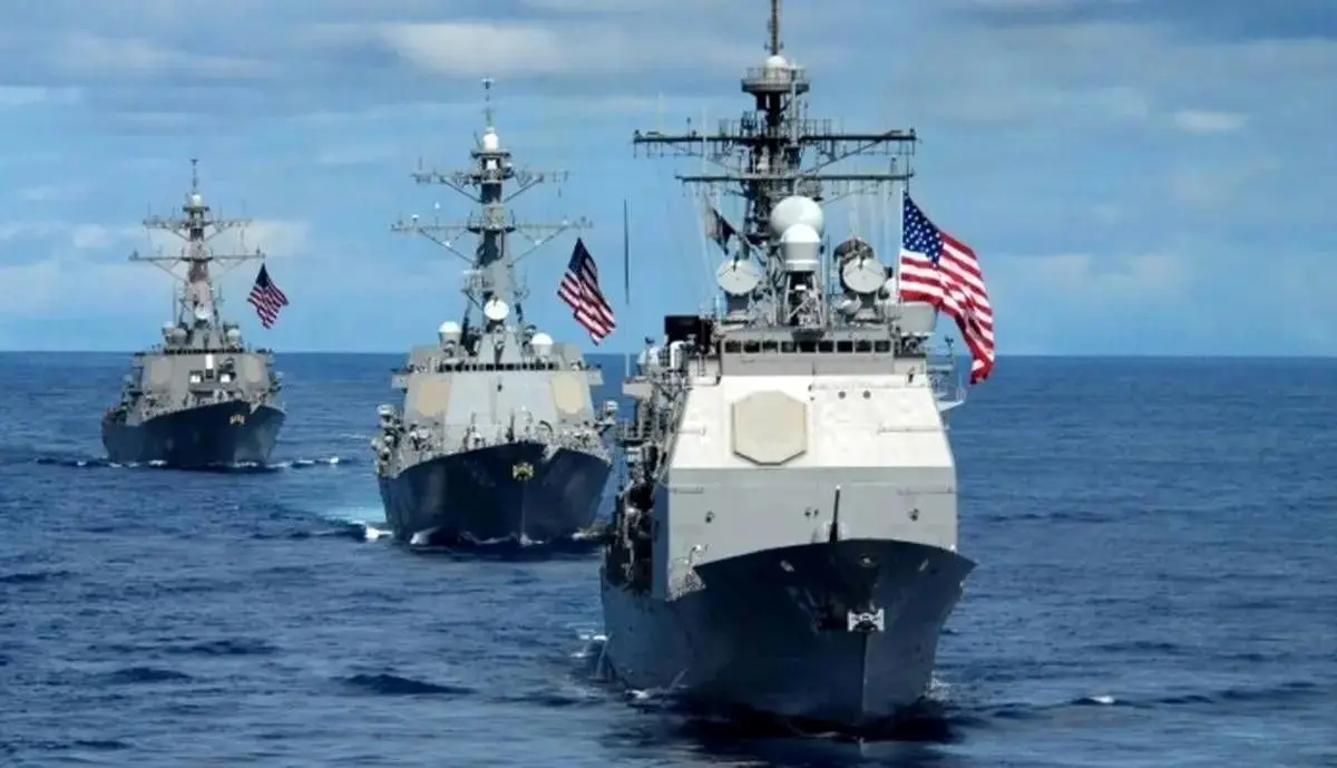 آمریکا محموله نظامی چین به ایران را منهدم کرد