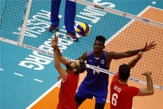 شفیعی، ستاره والیبال ایران برابر کوبا