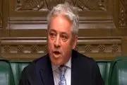 رئیس پارلمان انگلیس: نمی‌گذارم جانسون پارلمان را دور بزند