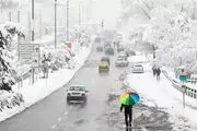 برف و باران شدید مهمان ۲۴ استان
