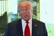 حضور ترامپ در مراسم نظامی ارتش آمریکا/تصاویر