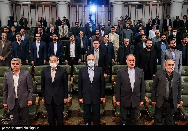 مراسم گرامیداشت هفته پژوهش با حضور رئیس مجلس/گزارش تصویری
