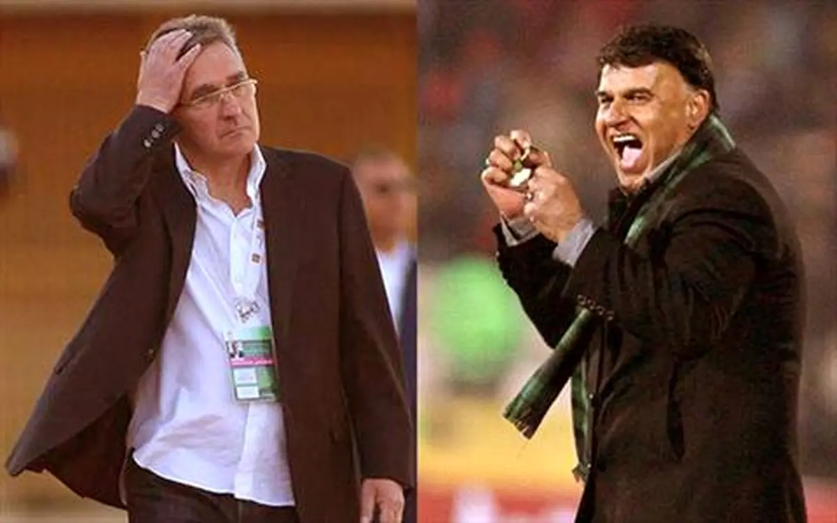 مقایسه رفتاری سرمربیان " استقلال و پرسپولیس "
