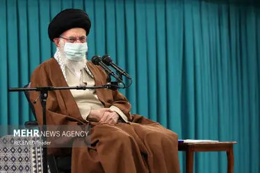 دیدار جمعی از نخبگان و استعدادهای برتر علمی با رهبر معظم انقلاب