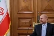 دیدار «قالیباف» با رئیس پارلمان عربی
