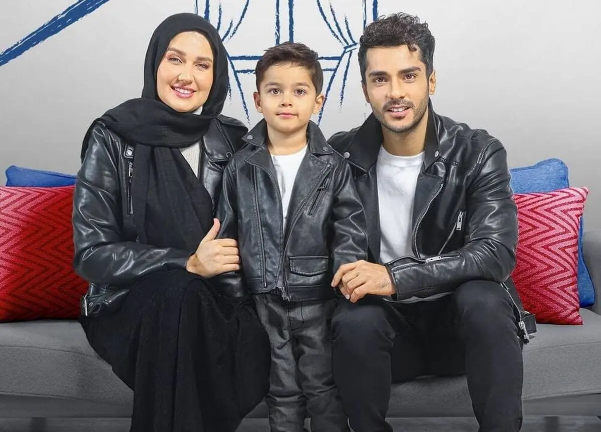 ساعد سهیلی و همسر خارجی‌اش پای دیگ نذری