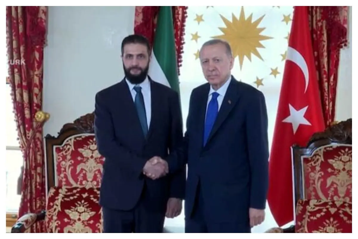 پیام اردوغان خطاب به الجولانی