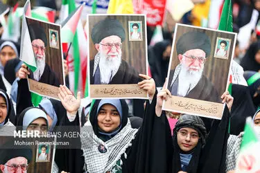 راهپیمایی یوم الله ۱۳ آبان در تهران/گزارش تصویری