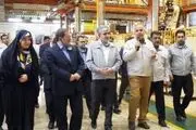 بازدید مدیرعامل بانک صنعت و معدن از سایپا