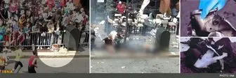 انتشار تصویر کوله‌پشتی حاوی بمب منفجر شده در بوستون