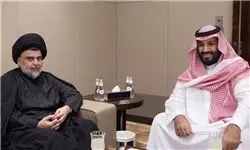 دیدار مقتدی صدر با ولیعهد عربستان 