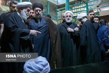 مراسم تشییع آیت الله حسن صانعی (ره)