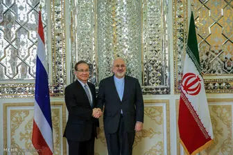 ظریف با وزیر خارجه تایلند دیدار کرد
