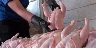 میزان گرانی گوشت مرغ طی یک سال +جدول