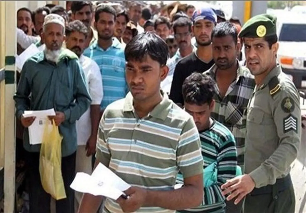 اخراج 40 هزار کارگر پاکستانی از عربستان