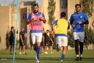 اولین تمرین تیم استقلال تهران