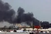 سوختن هواپیمای مصری در فرودگاه شهر مروی در سودان 