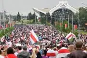 اعتراضات خیابانی در پایتخت بلاروس با شرکت بیش از 100 هزار معترض