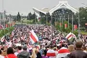 اعتراضات خیابانی در پایتخت بلاروس با شرکت بیش از 100 هزار معترض