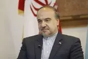  وزیر ورزش در لباس محلی بلوچستان 