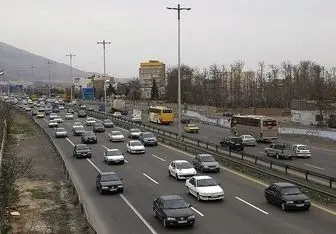 وضعیت راه های کشور در ۶ آبان ماه/ ترافیک سنگین در آزادراه قزوین_ کرج