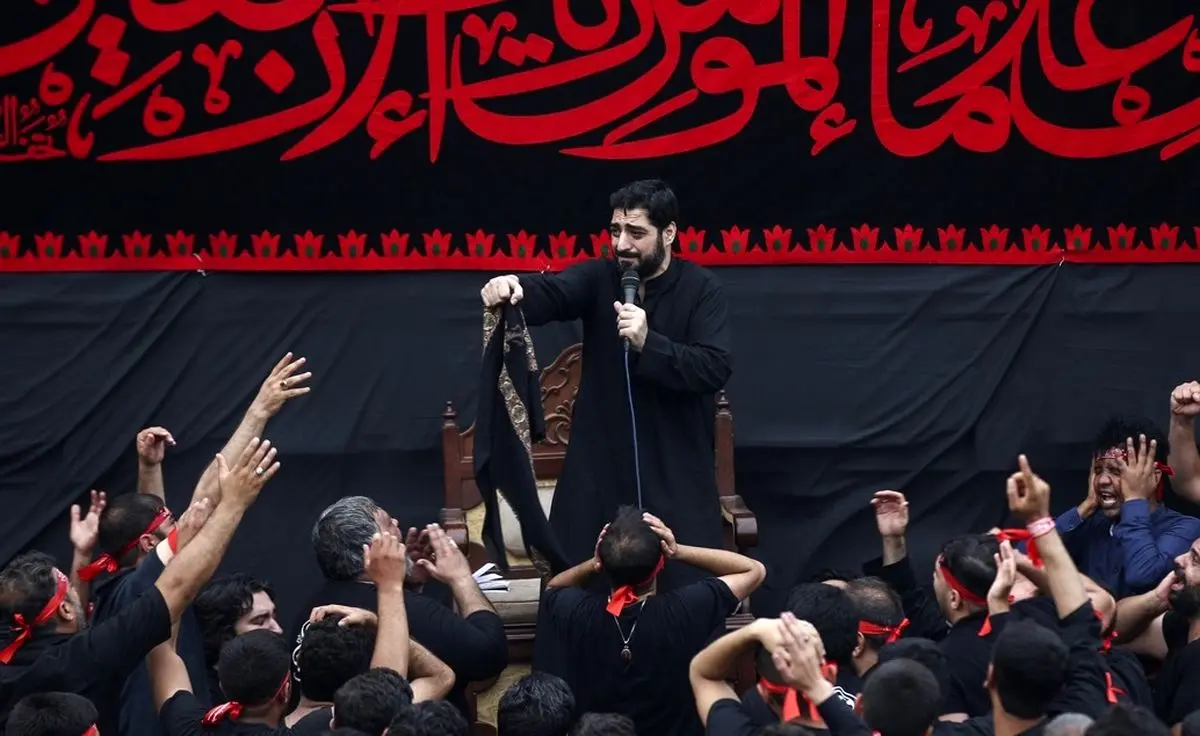 حضور حامد همایون و گروه پازل بند در هیئت مجید بنی فاطمه