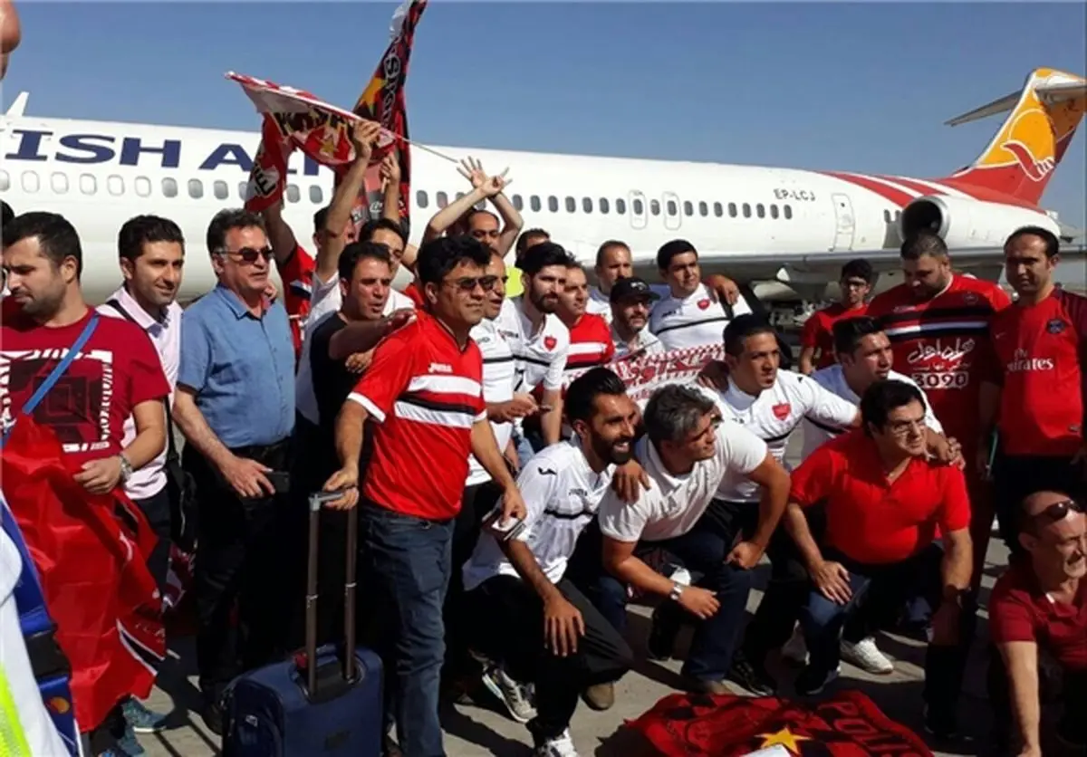 هواداران پرسپولیس راهی عمان شدند