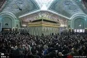  مهمانان خارجی در راه حرم امام