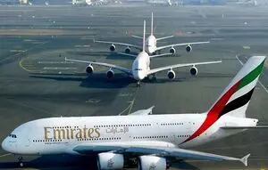 
پرواز شرکت‌های هواپیمایی امارات متوقف می‌شود

