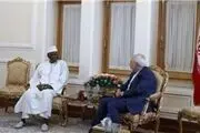 دیدار فرستاده  گامبیا با ظریف
