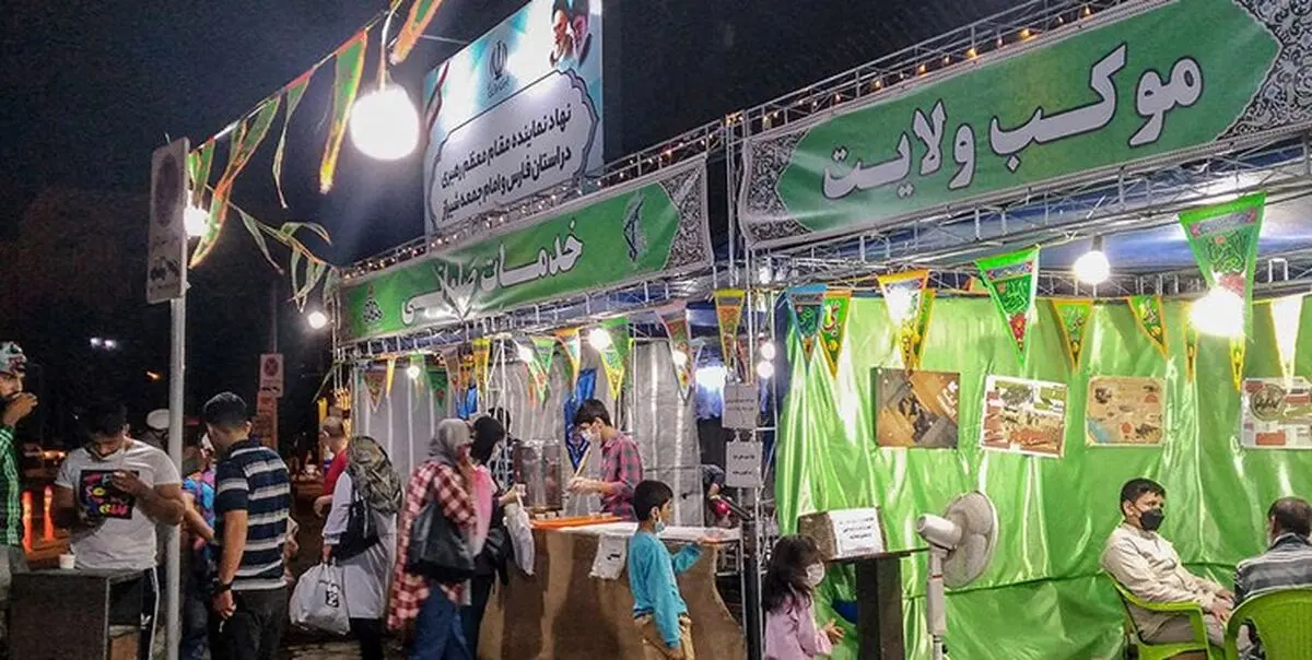 350 موکب در مهمانی 10 کیلومتری غدیر پذیرای مردم می‌شوند
