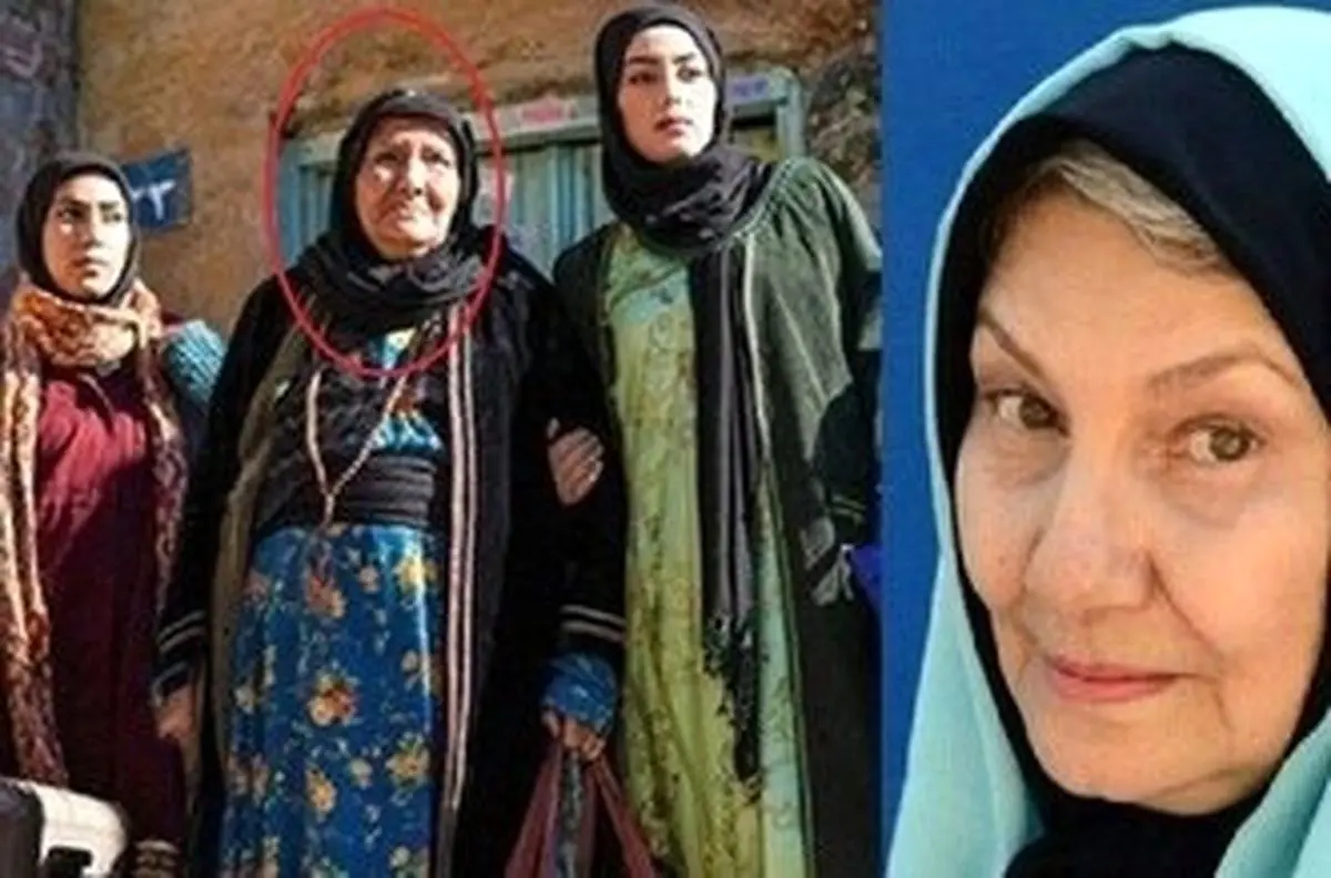 تغییر چهره مهلقا خانم «نون خ» در سن ۷۷ سالگی+عکس