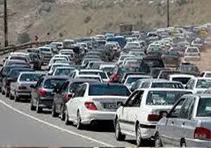 ترافیک در جاده هراز و سوادکوه