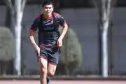 اولین تمرین مهاجم خارجی پرسپولیس+ عکس 