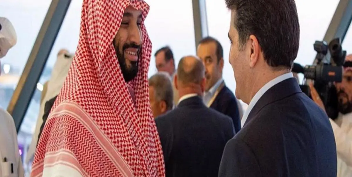 بارزانی با ولیعهدهای عربستان و ابوظبی دیدار کرد