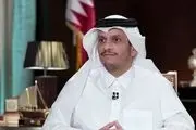 وزیر خارجه قطر: قدردان کمک های ایران هستیم