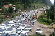 آخرین وضعیت راه های مواصلاتی/ ترافیک در باندجنوبی آزاد راه کرج -قزوین