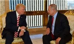 تلاش نتانیاهو برای از بین بردن اختلافات با ترامپ 