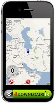 دانلود نقشه های مسیر های ارتباطی ایران برای آیفون بصورت آفلاین