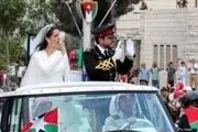 ماشین عروسی ولیعهد اردن+فیلم