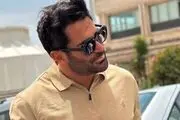 محمدرضا گلزار در تمرین استقلال آفتابی شد