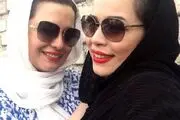 پیام تبریک تولد بامزه مهراوه شریفی نیا به خواهرش /عکس
