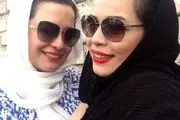  مهراوه شریفی نیا و ملیکا شرفی نیا عزادار شدند /عکس