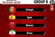 رنکینگ حریفان ایران در جام جهانی مشخص شد