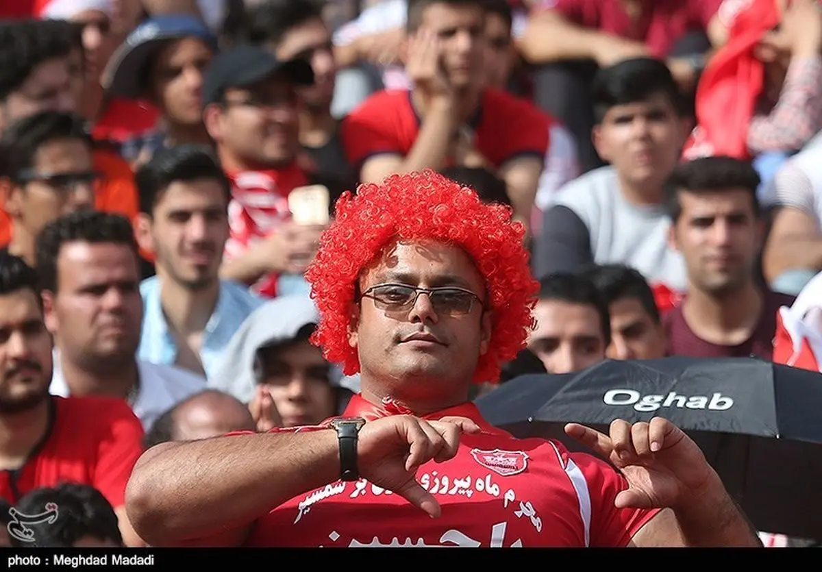این جمعیت پرسپولیسی را فقط در الکلاسیکو دیده بودیم