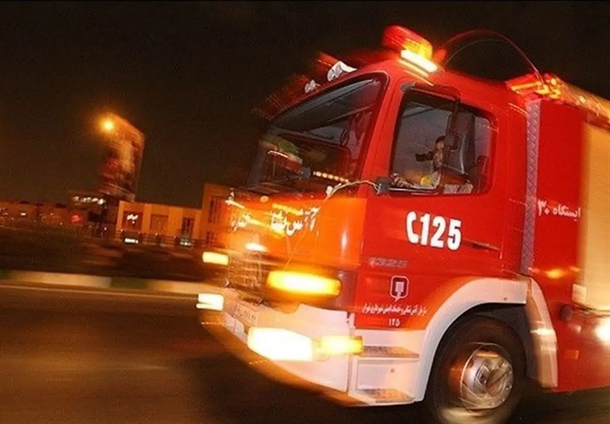 آتش سوزی در بازار تهران + جزئیات
