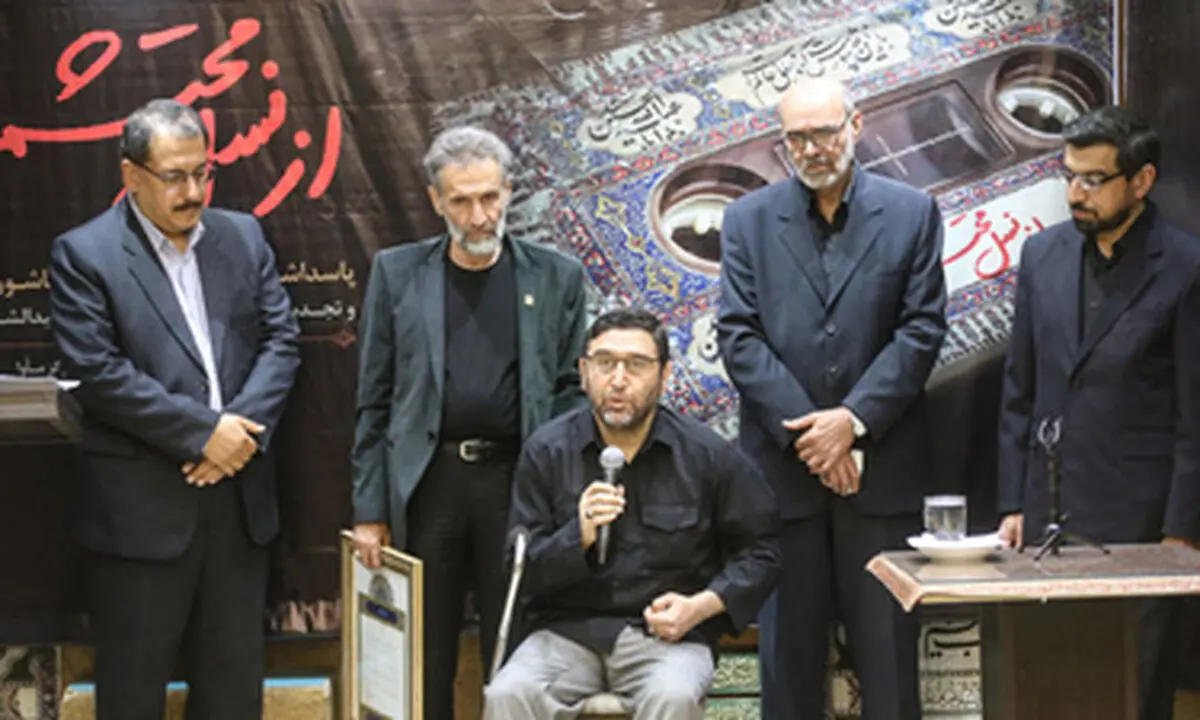 دعای مداح جانباز برای مسئولان فراموش‌کار