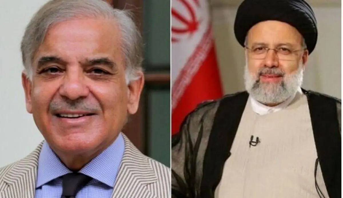 دعوت شهباز شریف از رئیسی برای سفر به پاکستان