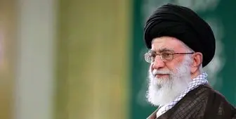 تصویری از مهمان نخبه و ویژه امروز رهبر انقلاب در حسینیه امام خمینی(ره)